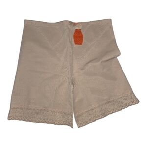 NWT Vintage Lace Trim Beige Shapewear Szie 3X